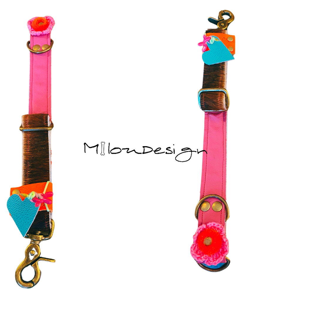 leren hondenhalsband 25-31cm LB2