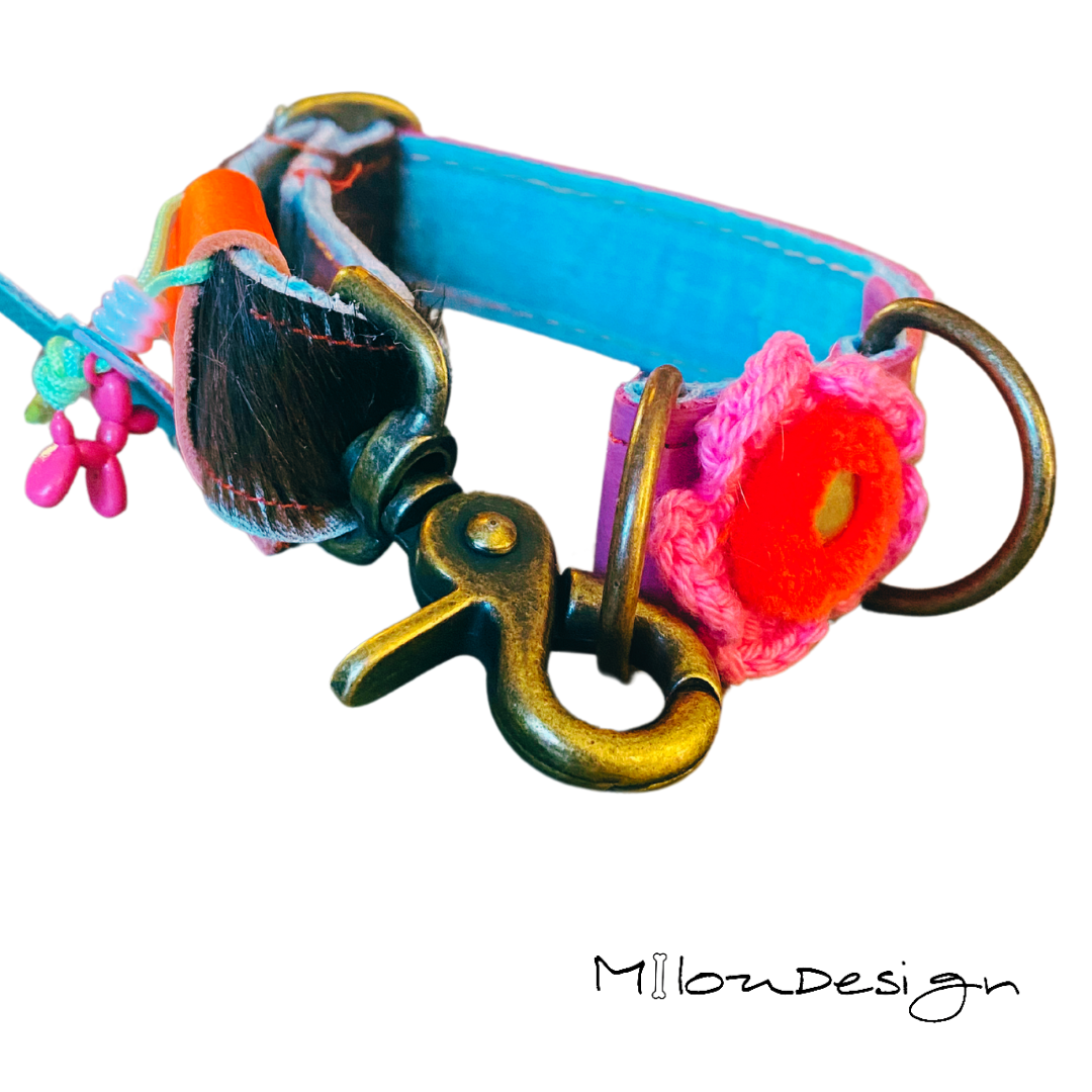 leren hondenhalsband 25-31cm LB2